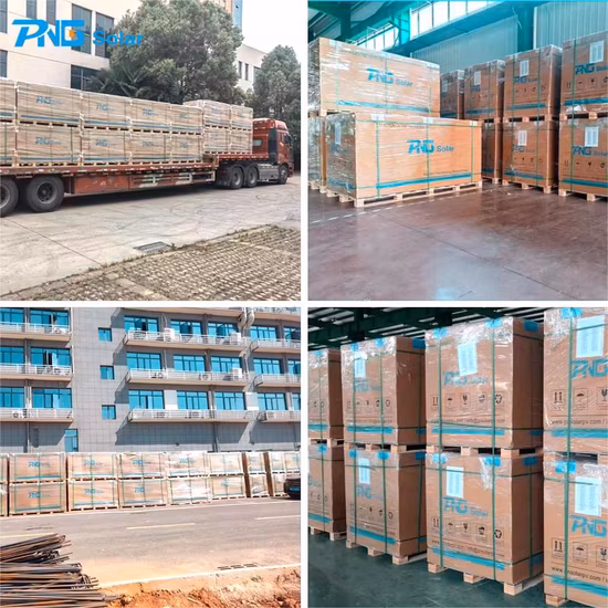 Солнечная панель PNG, 535 Вт, солнечная панель, 540 Вт, 545 Вт, 550 Вт, фотоэлектрический модуль, 182 мм, полуэлемент